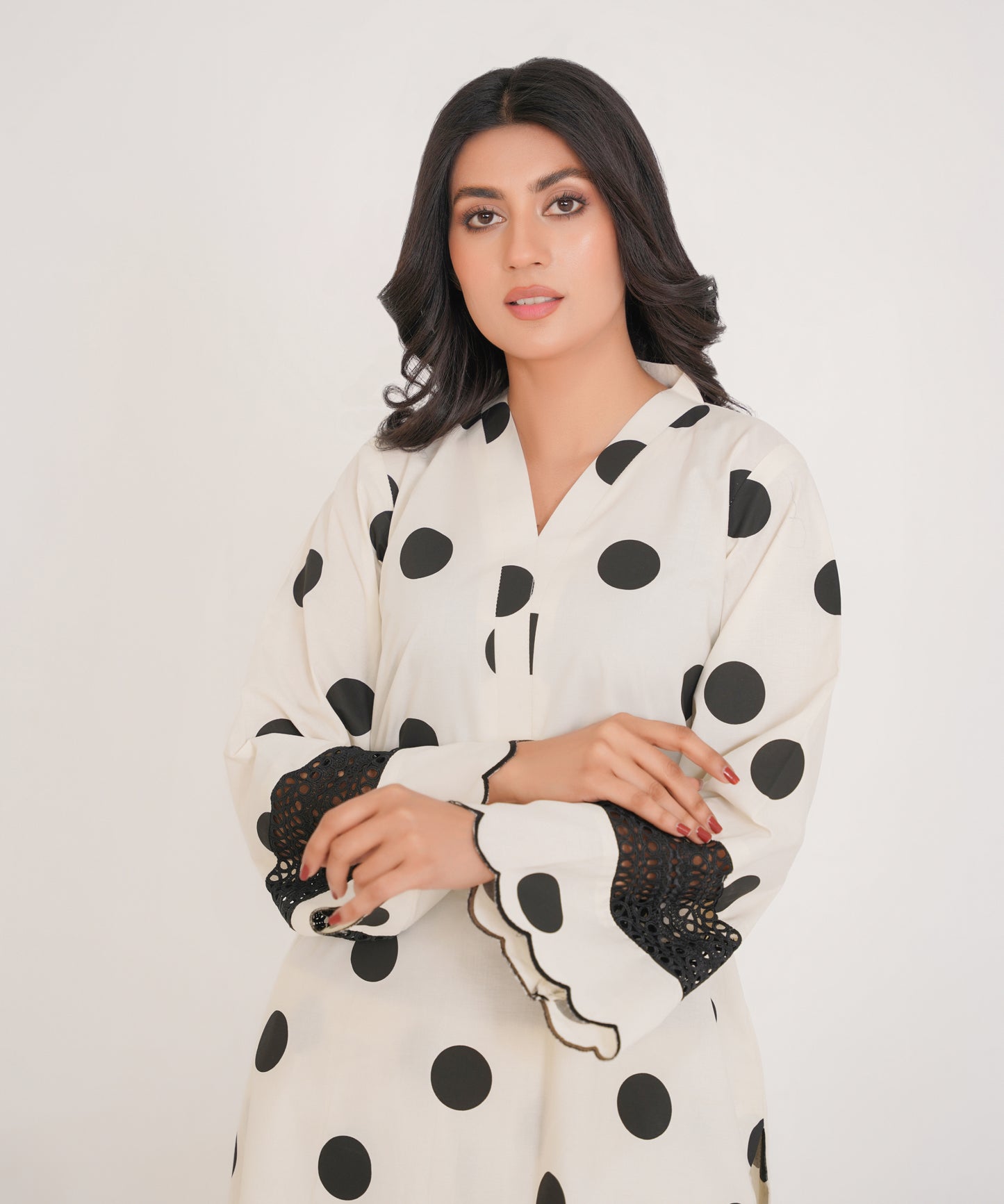 Shirt & Farshi Shalwar (Lawn)